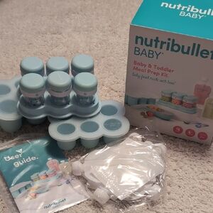 Nutribullet Baby Light Blue Baby & Toddler Meal Prep Kit